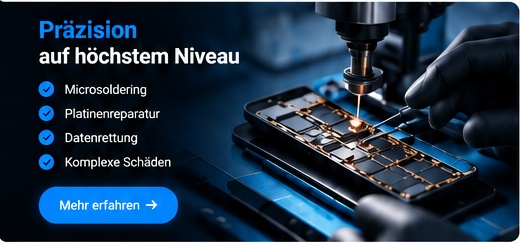 Präzise Microsoldering-Reparatur